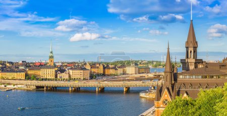 Panorama von Stockholm, Schweden