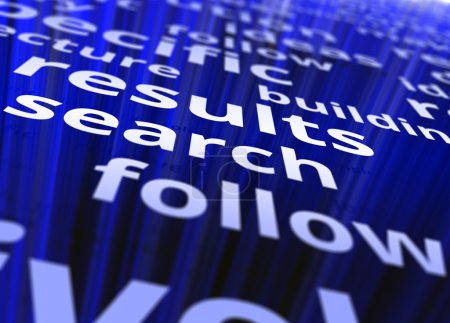 Photo for Search results. Text illustration image - Royalty Free Image