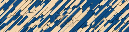 Ilustración de Color Líneas abstractas y círculos Arte Generativo fondo ilustración - Imagen libre de derechos