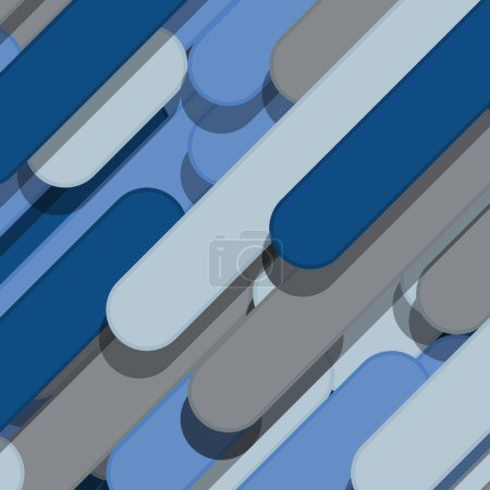 Ilustración de Color Líneas abstractas y círculos Arte Generativo fondo ilustración - Imagen libre de derechos