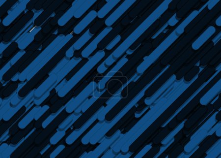 Ilustración de Color Líneas abstractas y círculos Arte Generativo fondo ilustración - Imagen libre de derechos