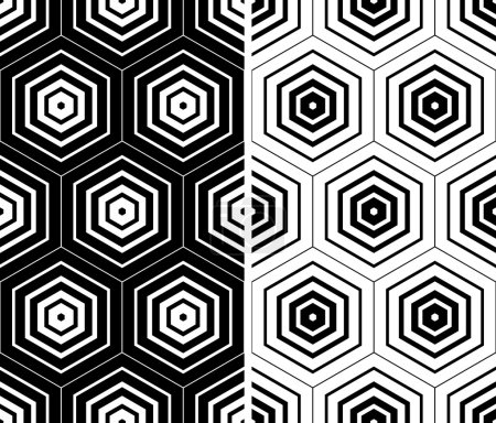 Texturas hexagonales sin costuras
. 