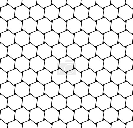 Textura enrejillada hexagones sin costura
.