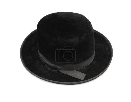 Photo for Traditional men jewish felt hat - Royalty Free Image