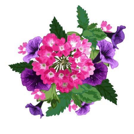 bouquet floral décoratif 