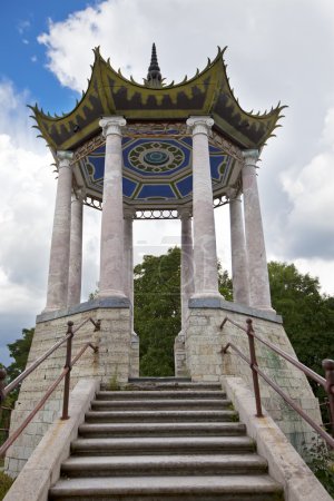 Catherine Park. Pushkin (Tsarskoye Selo). Petersburgo. Pabellón en el estilo chino
.