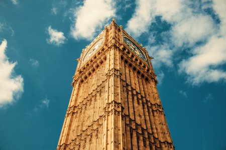 Photo for The Great Bell of the clock. Big Ben and Houses of Parliament, London, UK - Royalty Free Image