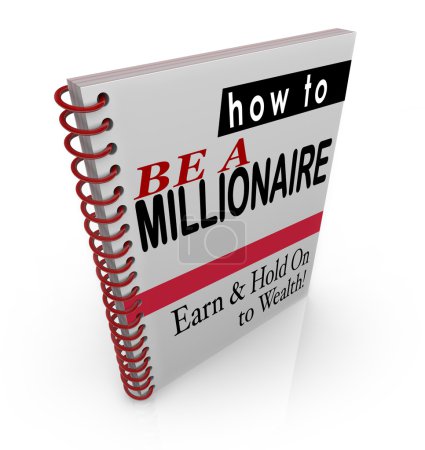 How to Be a Millionaire title words on a book cover