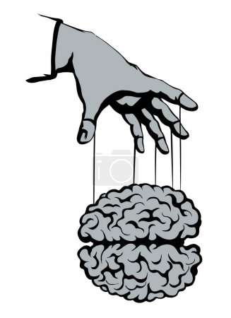 Ilustración de Blanco cuerda corbata cuerpo maniquí juguete jugar figura aprender enfermedad directa hombre genio guía diseño. Línea dibujar inteligente brazo político oficina director trabajo medicina ciencia juego signo icono boceto arte dibujos animados - Imagen libre de derechos