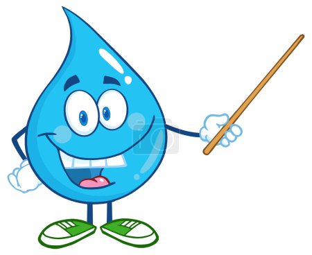 Carácter gota de agua
