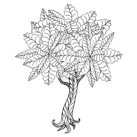 Arbre à feuilles 