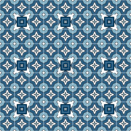 Carreaux portugais illustrés 