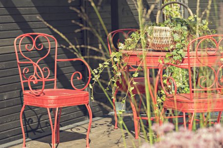 Cozy patio corner