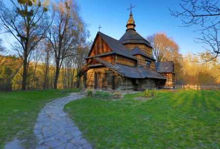 Photo for Old Wooden church - Royalty Free Image