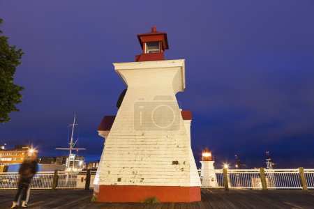 St John Lighthouses. St John, New Brunswick, Canada