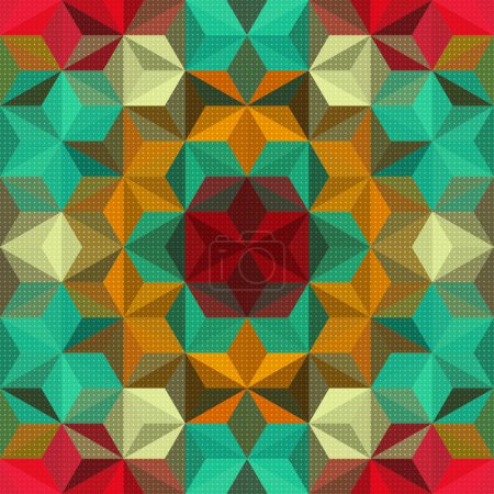 Ilustración de Vector abstracto moderno patrón psicodélico - Imagen libre de derechos