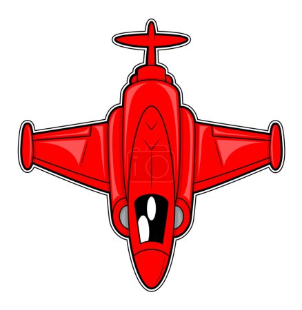 Red Fighter Plane