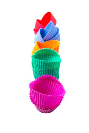 tazas de silicona cupcake para hornear

