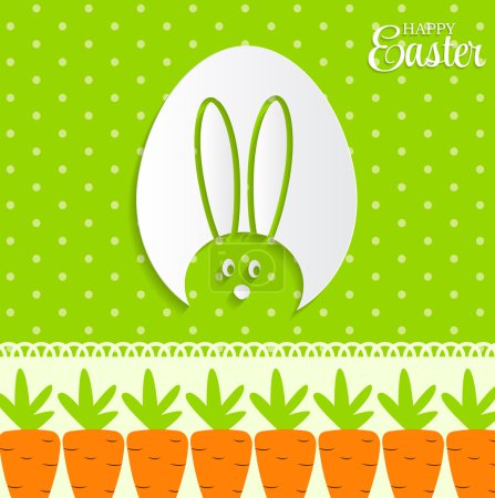 Feliz Pascua fondo vector ilustración
