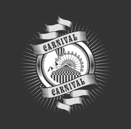 Insignia del parque de atracciones
