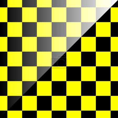 Ilustración de Tablero de ajedrez de color, tablero de ajedrez, chesstable. cuadros, cuadrados patrón perfectamente repetible - Imagen libre de derechos