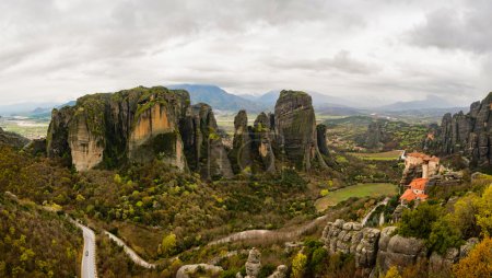 Montaña Meteora en Grecia
