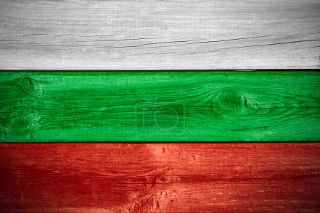 Hintergrund bulgarische Flagge