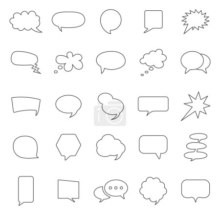 Speech Bubble  icons