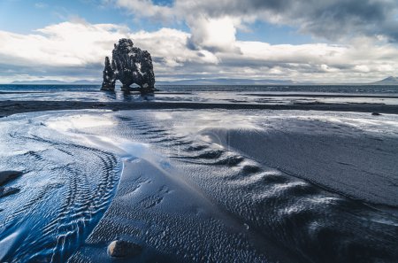 Photo for Famous Hvitserkur rock formation, Iceland - Royalty Free Image