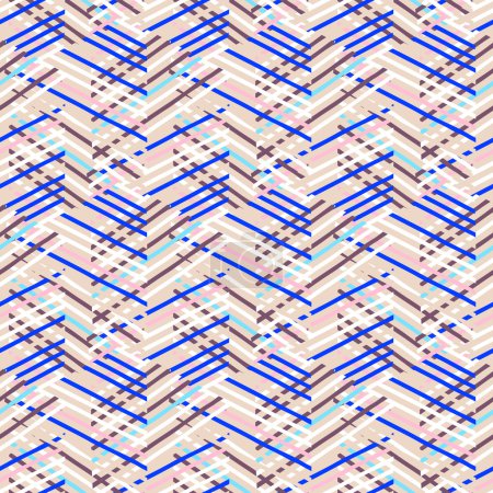 Striped chevron vintage pattern