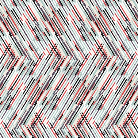 Striped chevron vintage pattern