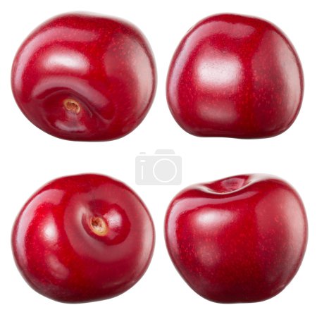 Cereza aislada sobre fondo blanco. Colección
Cereza aislada sobre fondo blanco. Colección