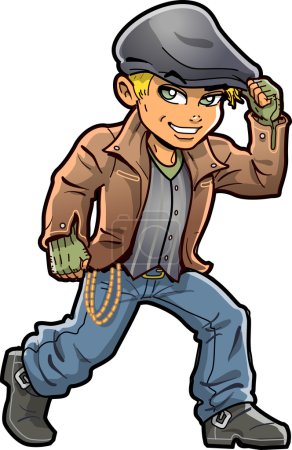 Guapo joven irlandés Hooligan
