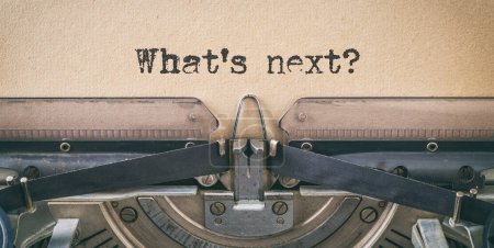Texto escrito con una máquina de escribir vintage - Lo nuevo