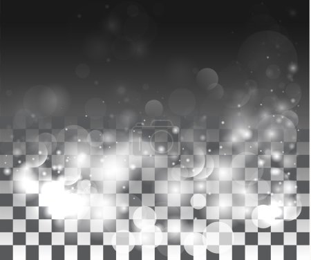 Illustration for Vector special effects on a transparent background - Royalty Free Image