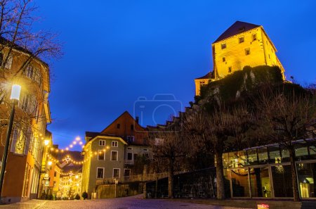 Castillo de Schattenburg sobre Feldkirch - Austria
