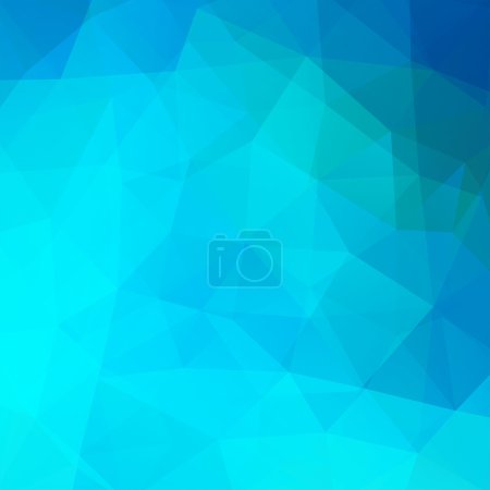 Ilustración de Fondo vectorial poligonal abstracto. Ilustración vectorial geométrica azul. plantilla de diseño creativo
. - Imagen libre de derechos