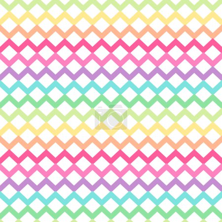 Lindo patrón retro chevron sin costuras
