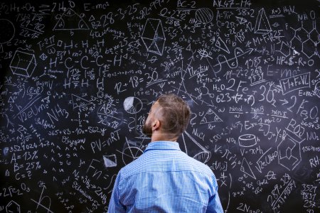 Profesor de escuela joven
  