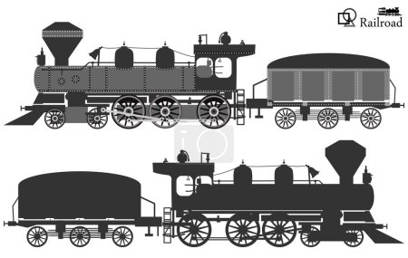 Téléchargez les illustrations : Locomotive - en licence libre de droit