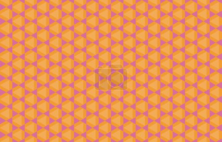 Fondo colorido moderno con patrón hexagonal