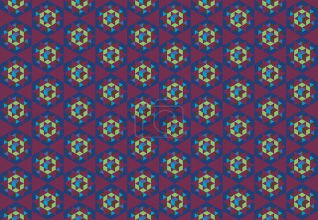 Fondo abstracto sin costuras con elementos geométricos