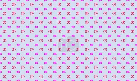 Fondo de color con diferentes accesorios