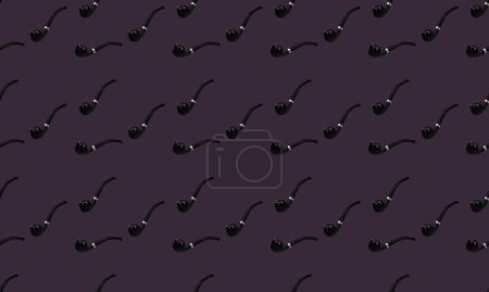Fondo de color con diferentes accesorios