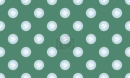 Fondo de color con diferentes accesorios