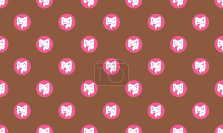 Fondo de color con diferentes accesorios
