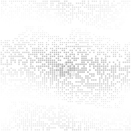 Illustration for Abstract dotted background. Circle Halftone Pattern. Vector design - Royalty Free Image