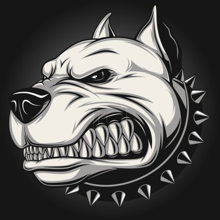 Perro enojado

