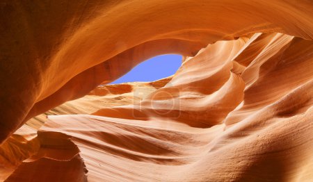 olas de roca lisa en Arizona, Arizona
