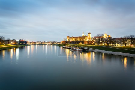 Photo for Wawel Castle and Vistula river in Krakow, Poland, Europe - Royalty Free Image